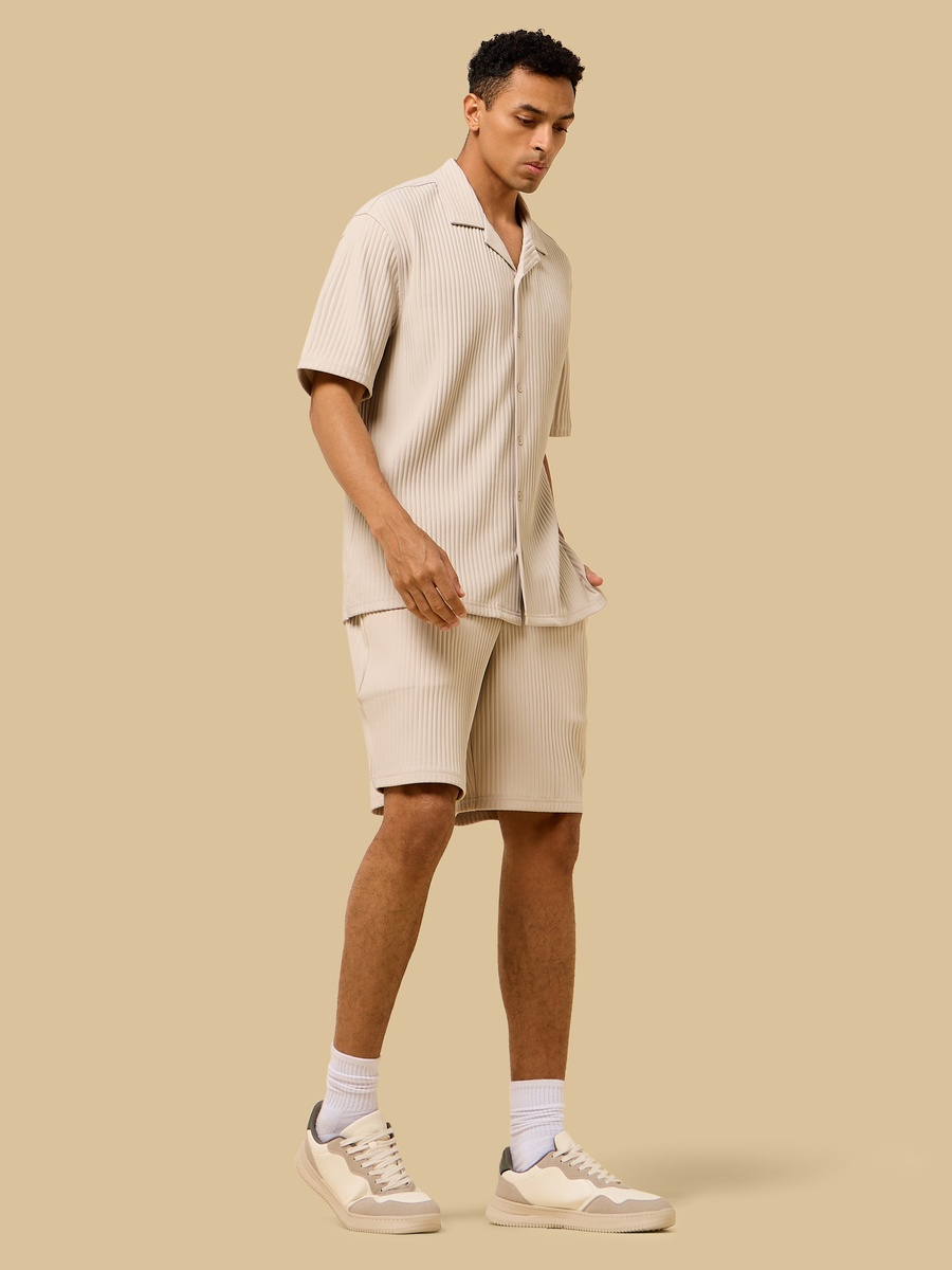 Plisse Shorts