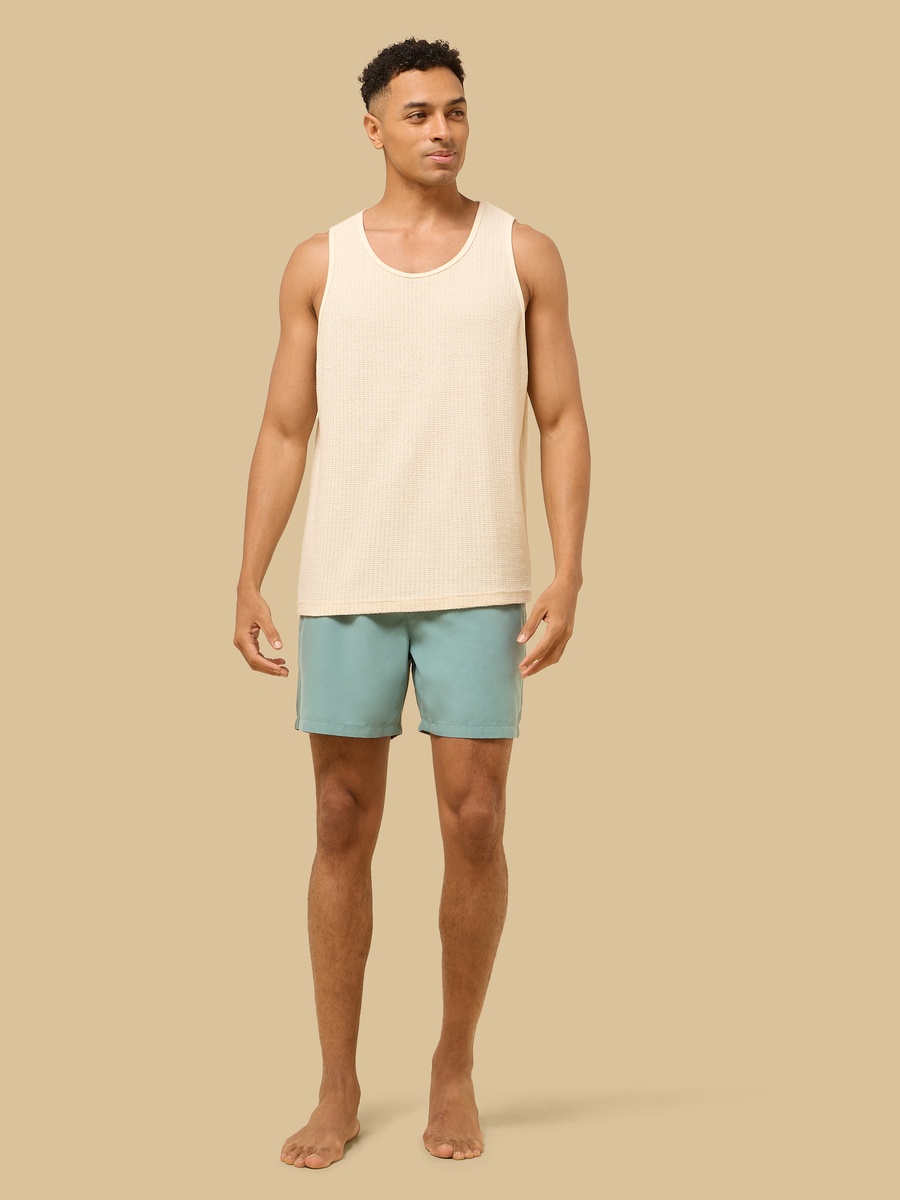 Solid Swim Shorts