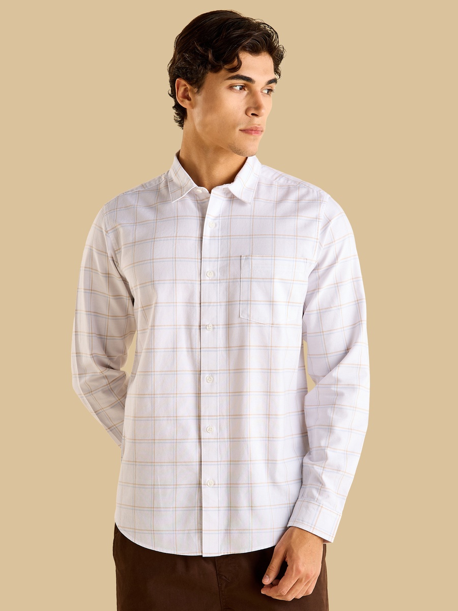 Checked Oxford Shirt