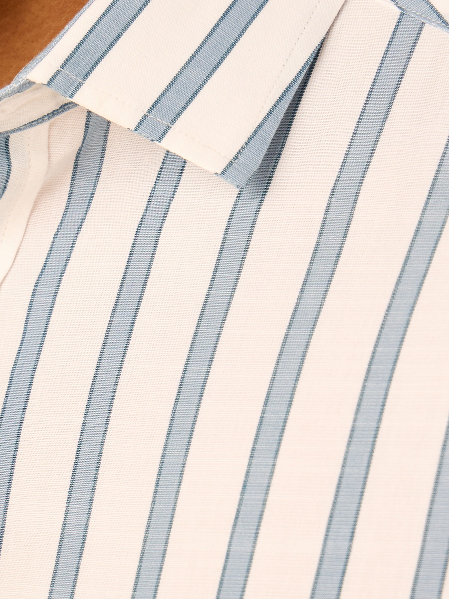 Striped Long Sleeve Regular Fit Shirt