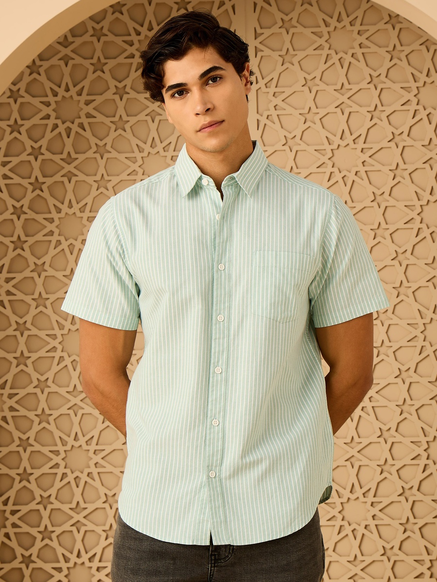 Striped Oxford Shirt
