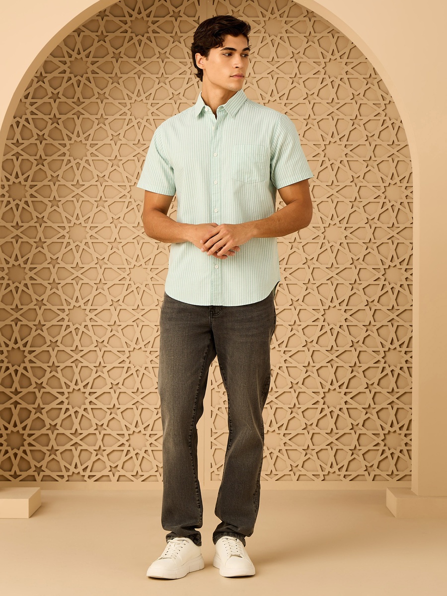 Striped Oxford Shirt