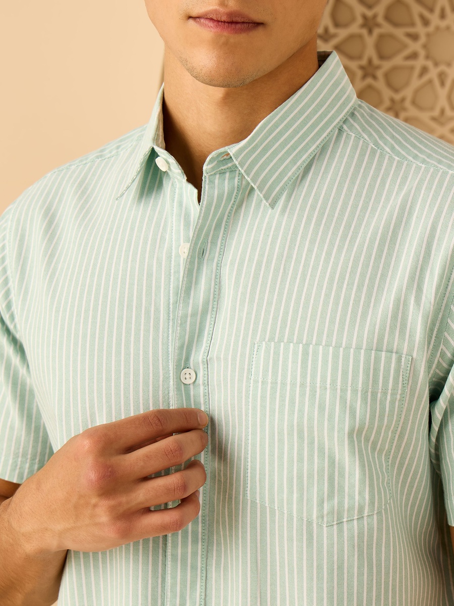 Striped Oxford Shirt