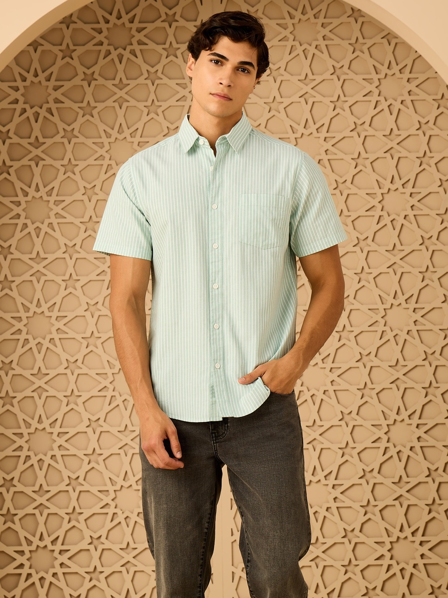 Striped Oxford Shirt