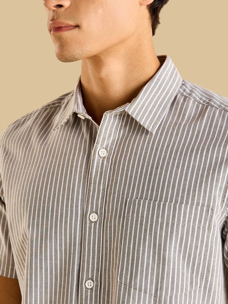 Striped Oxford Shirt