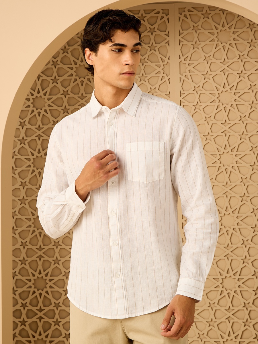 Striped Linen Shirt