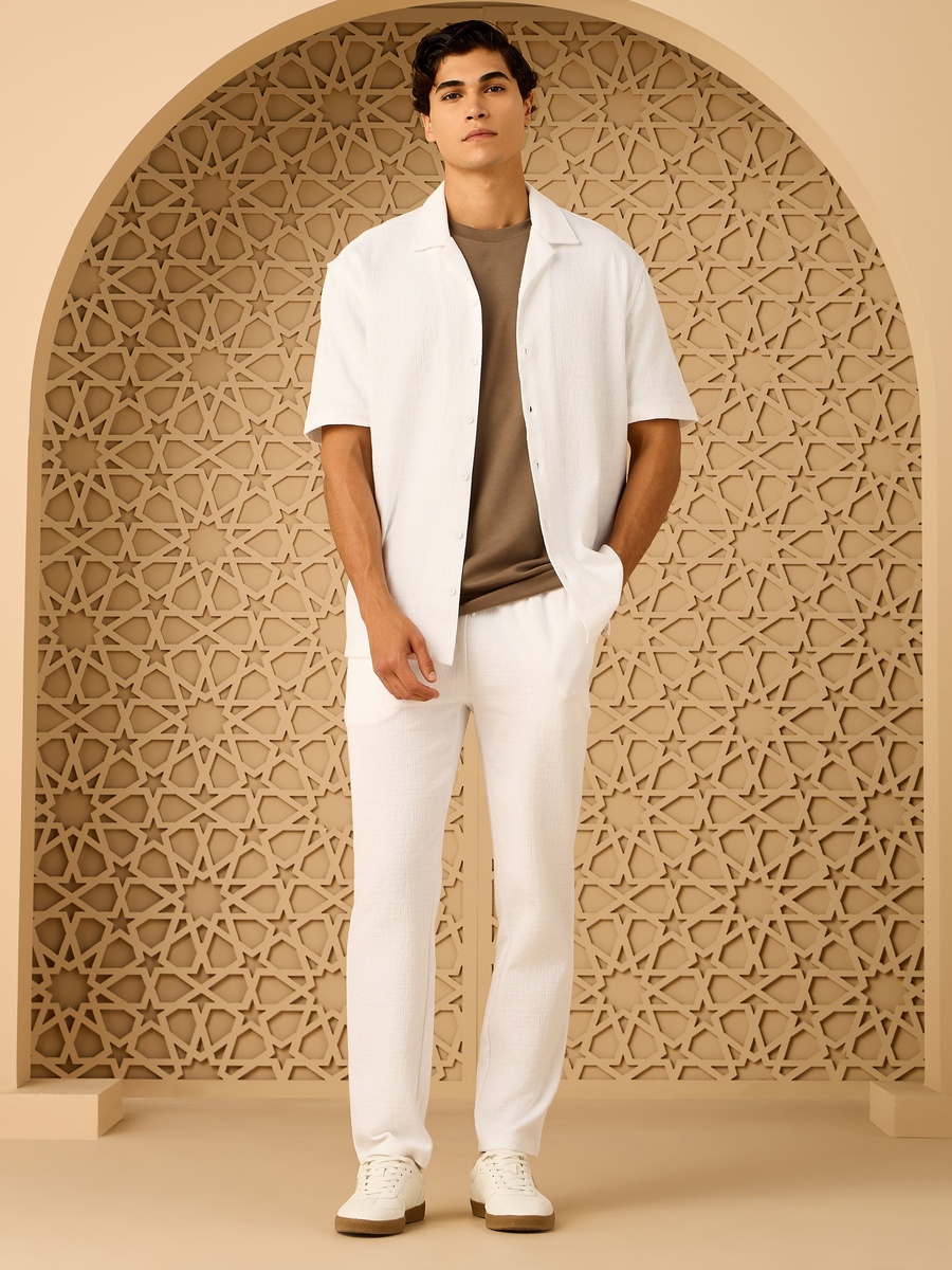 Textured Pants