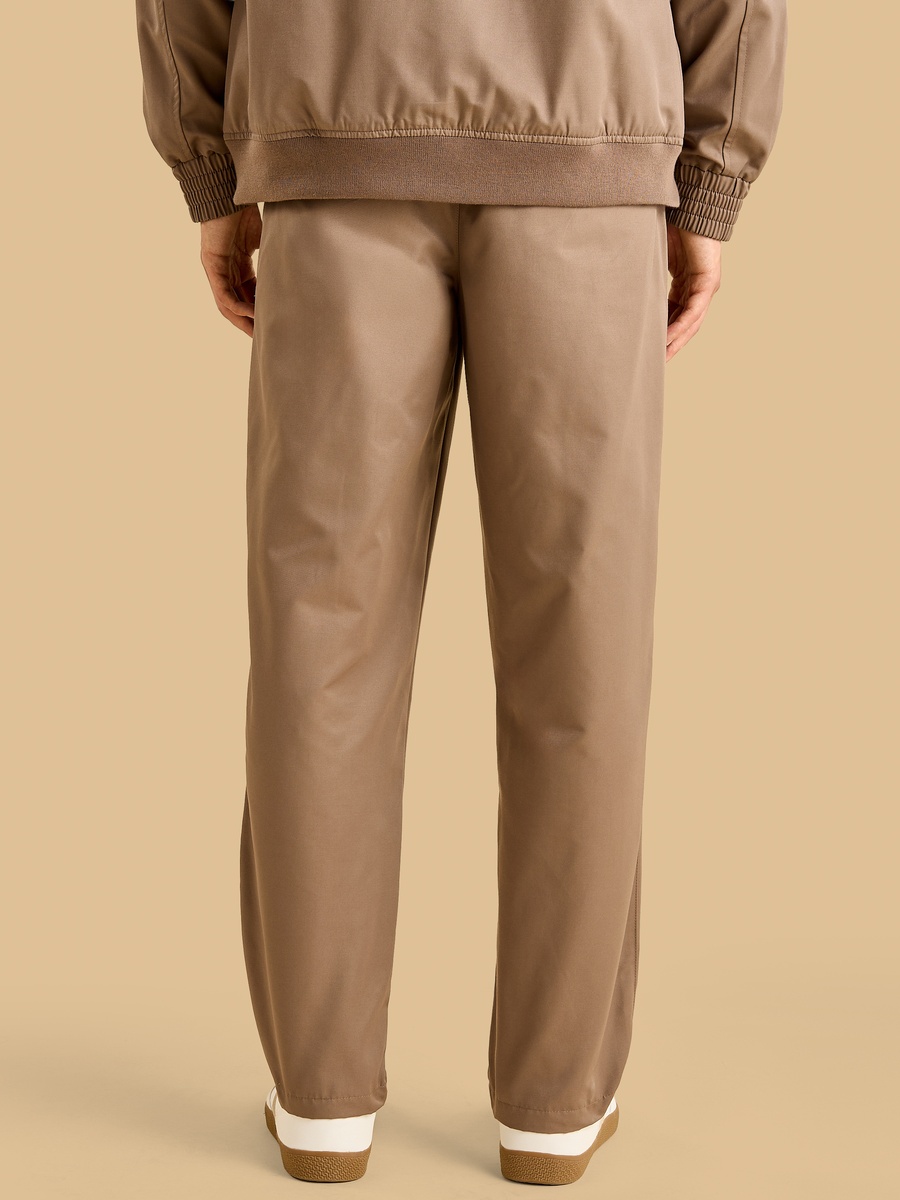 Mid-Rise Pants with Drawstring