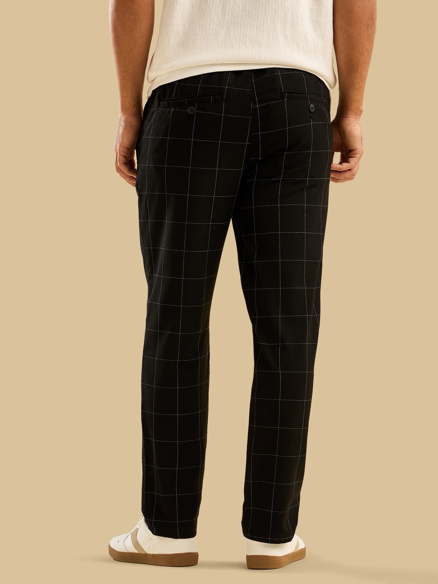 Checked Yarn Dyed Pants