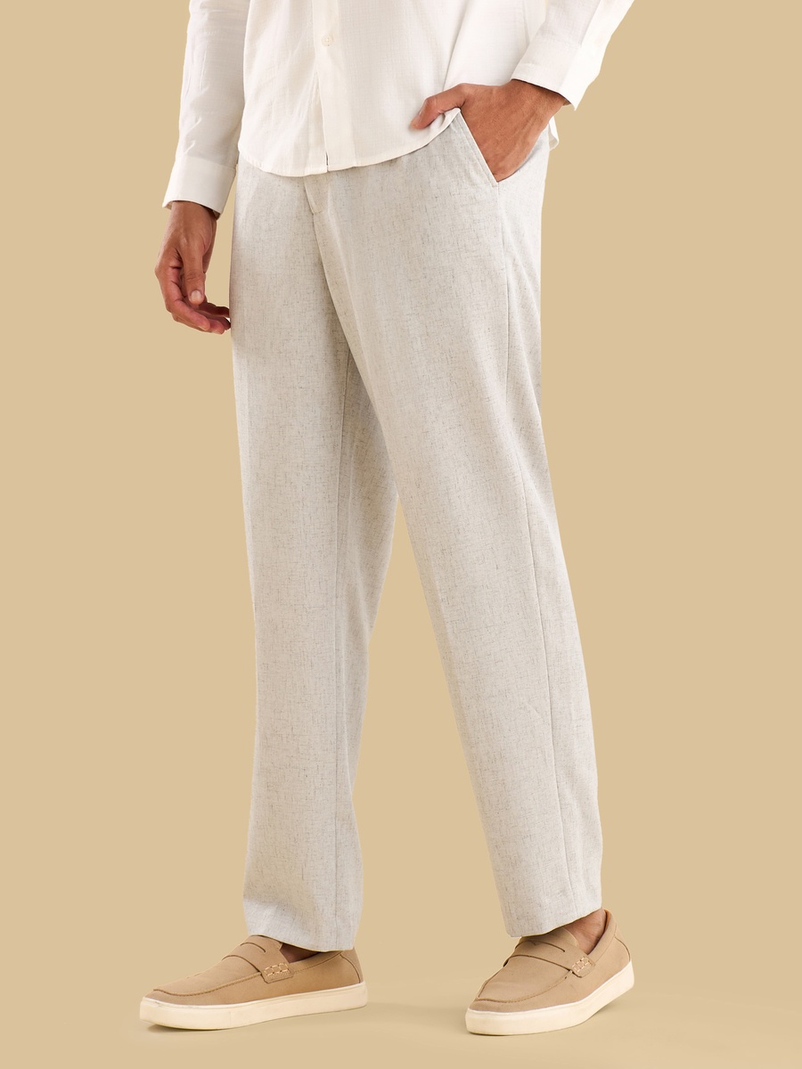 Textured Pull-On Better Cotton Pants