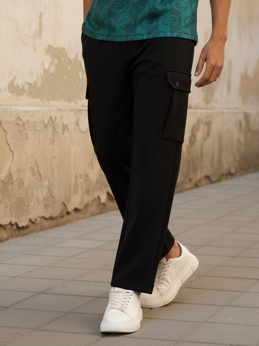 Relaxed Fit Cargo Joggers