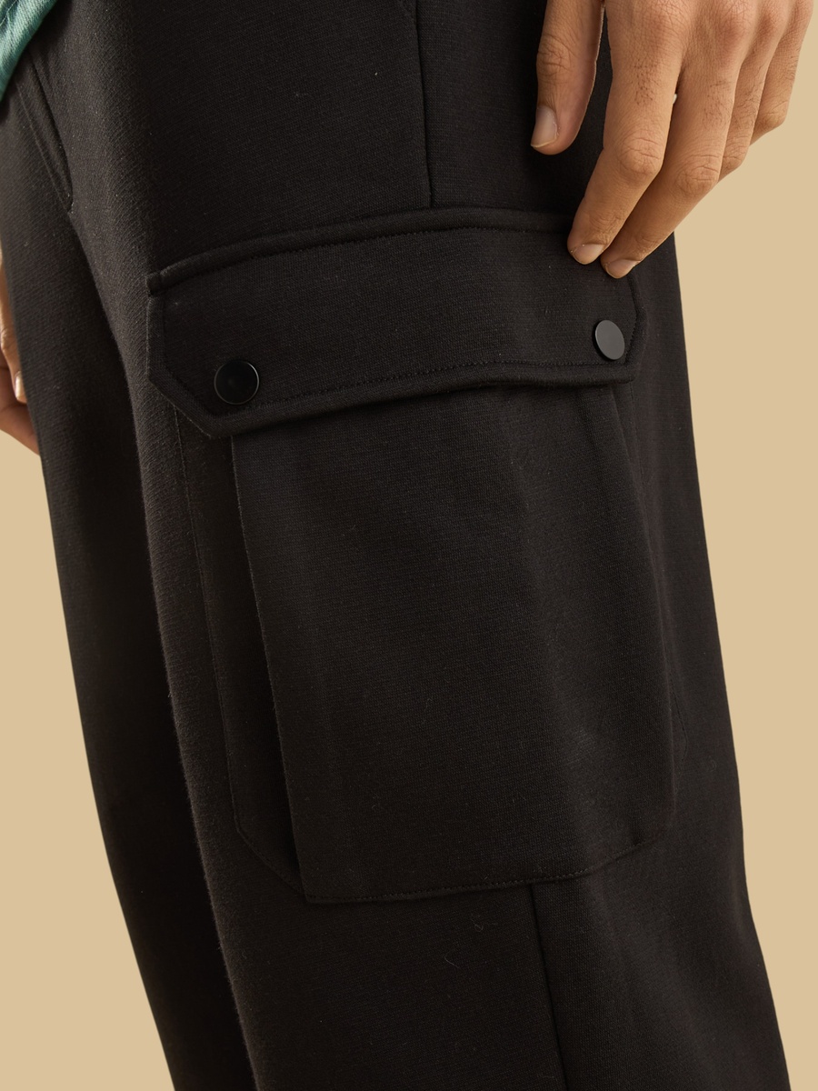 Relaxed Fit Cargo Joggers