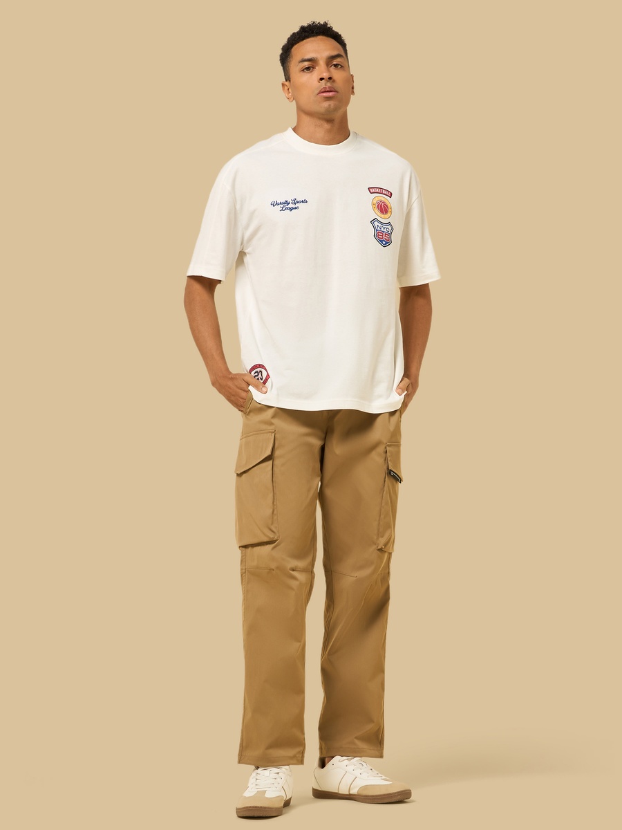 Panelled Cargo Pants