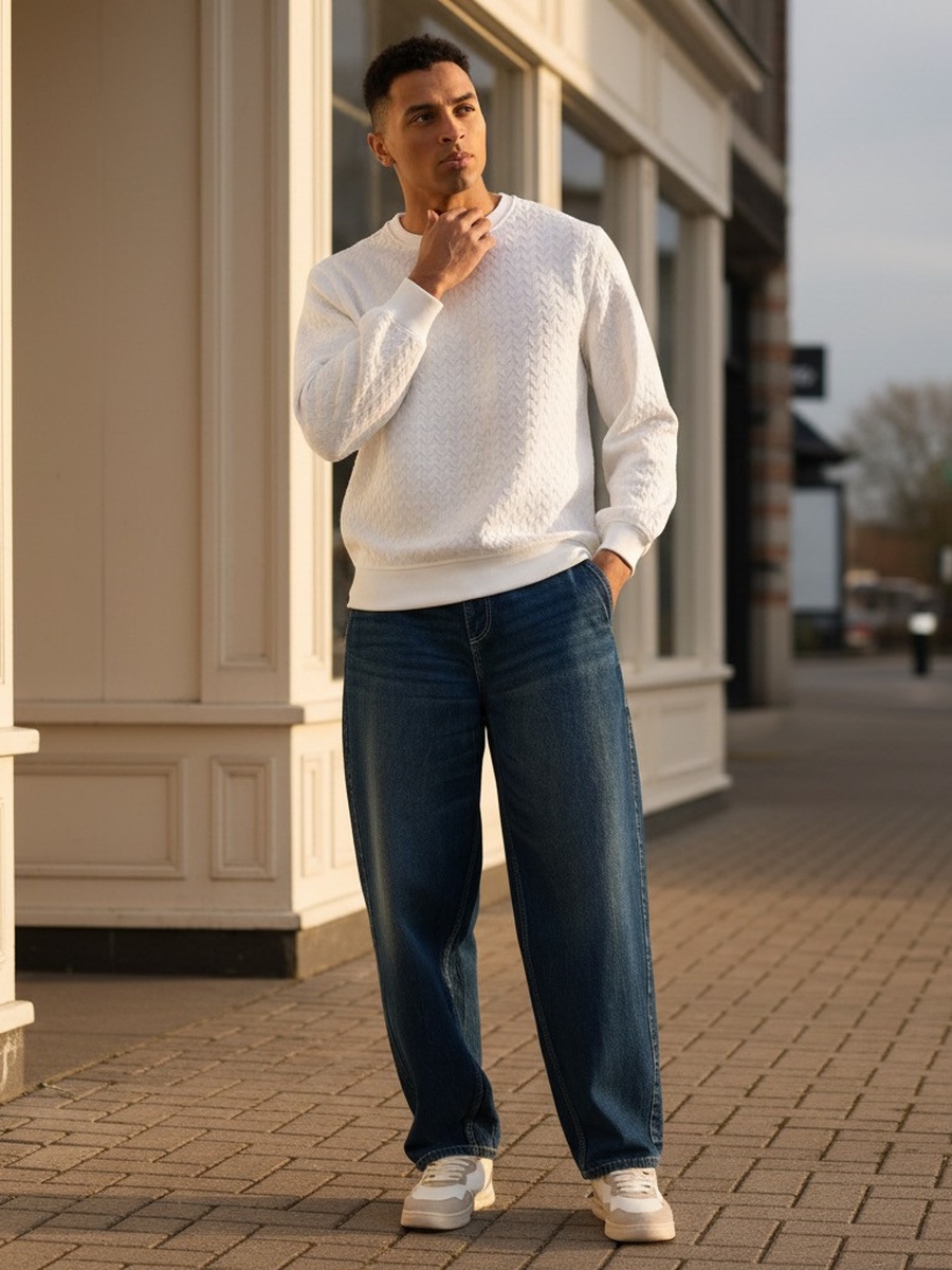 Quilted Sweatshirt