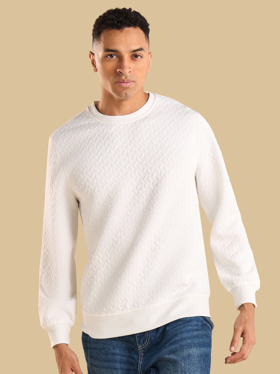Quilted Sweatshirt