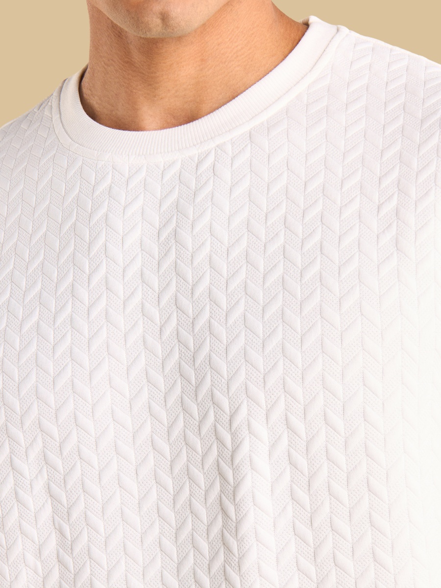 Quilted Sweatshirt