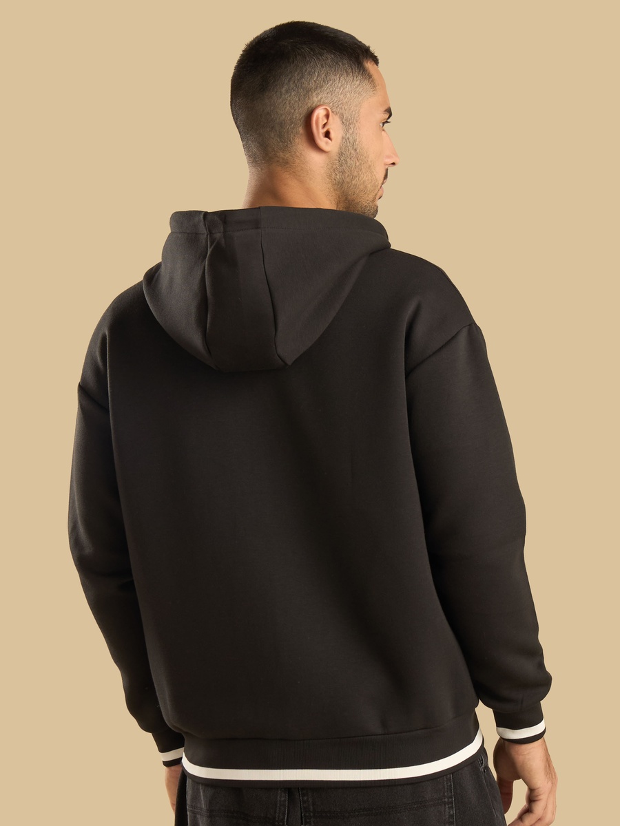 Slogan Print Hoodie