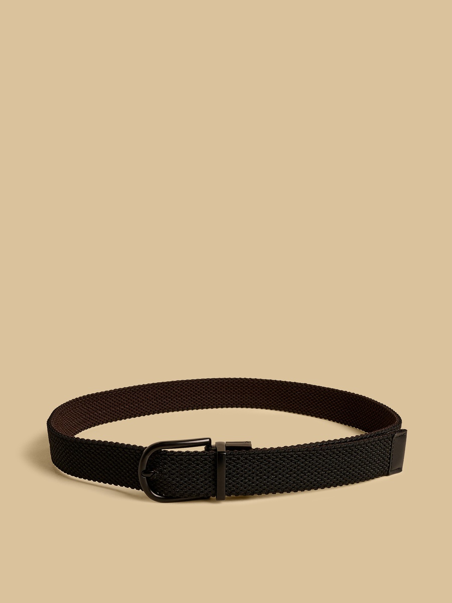 Braided Belt with Pin Buckle Closure