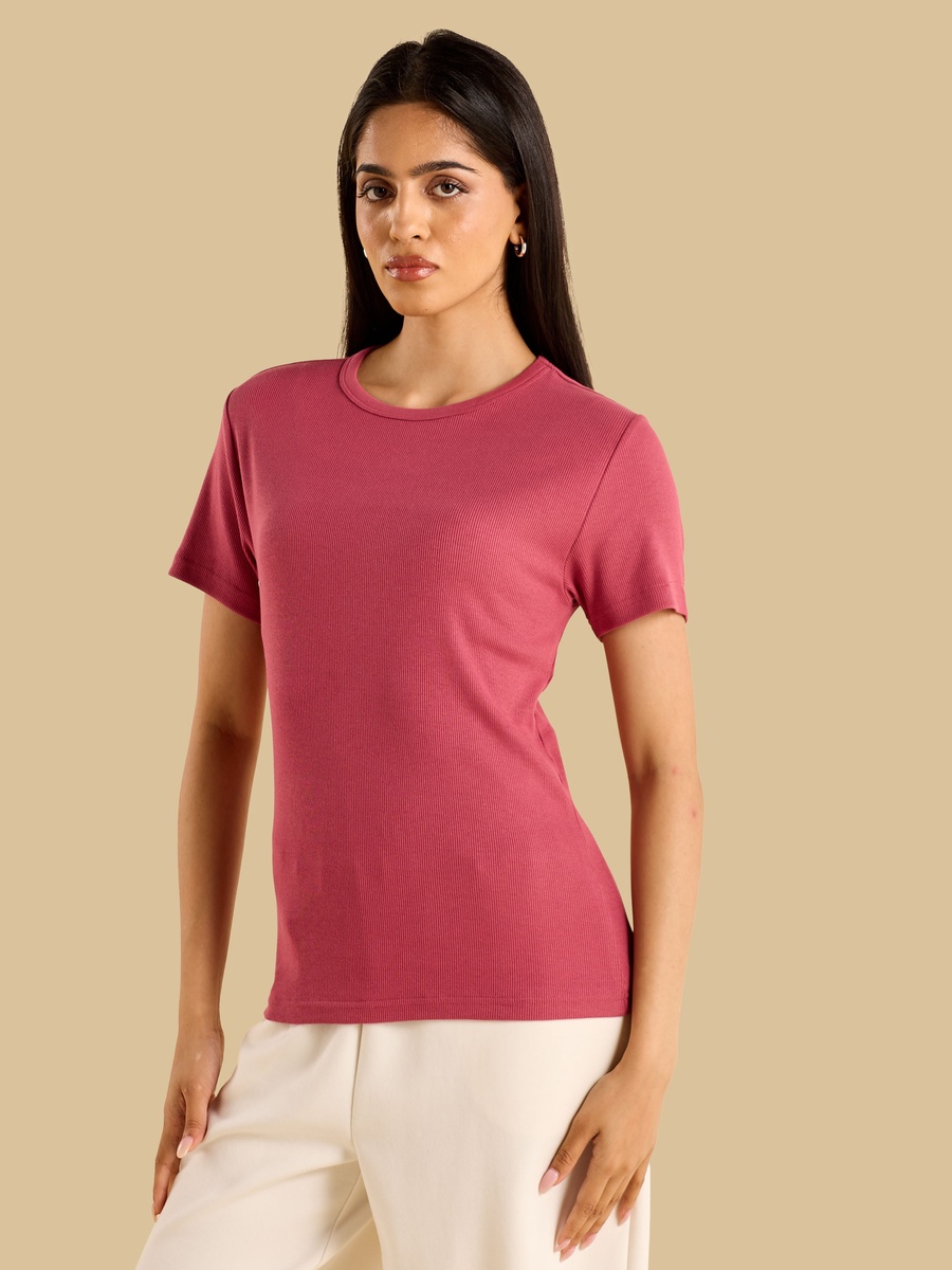 Ribbed T-Shirt
