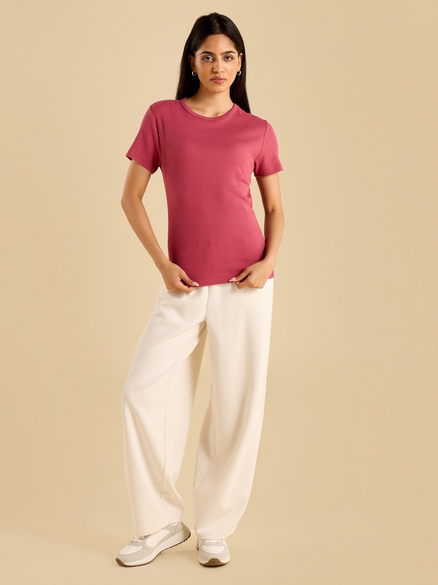 Ribbed T-Shirt