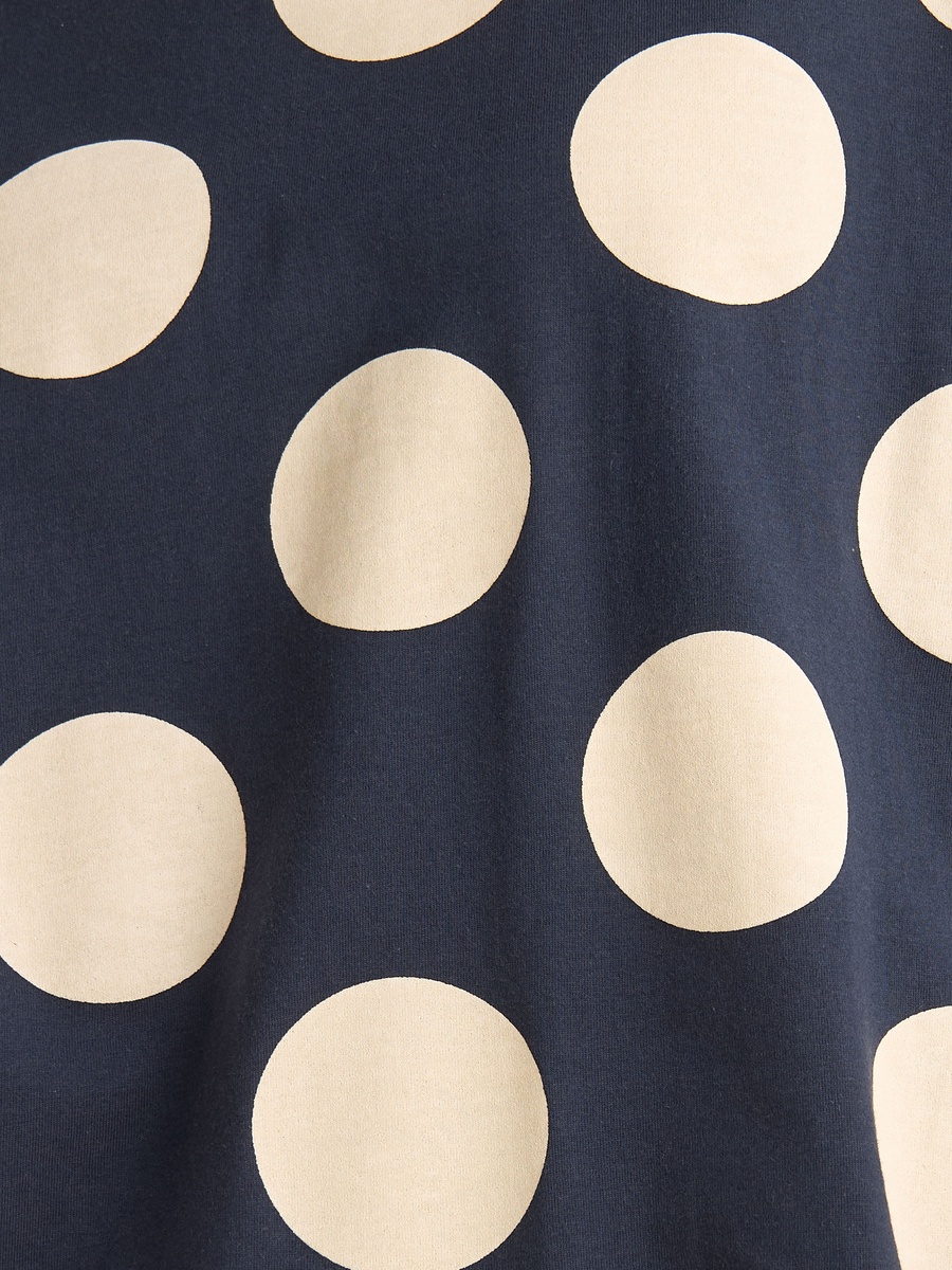 Polka Dot Print T-Shirt