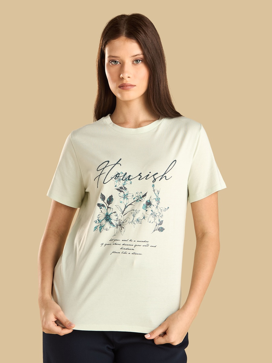 Floral Print T-Shirt