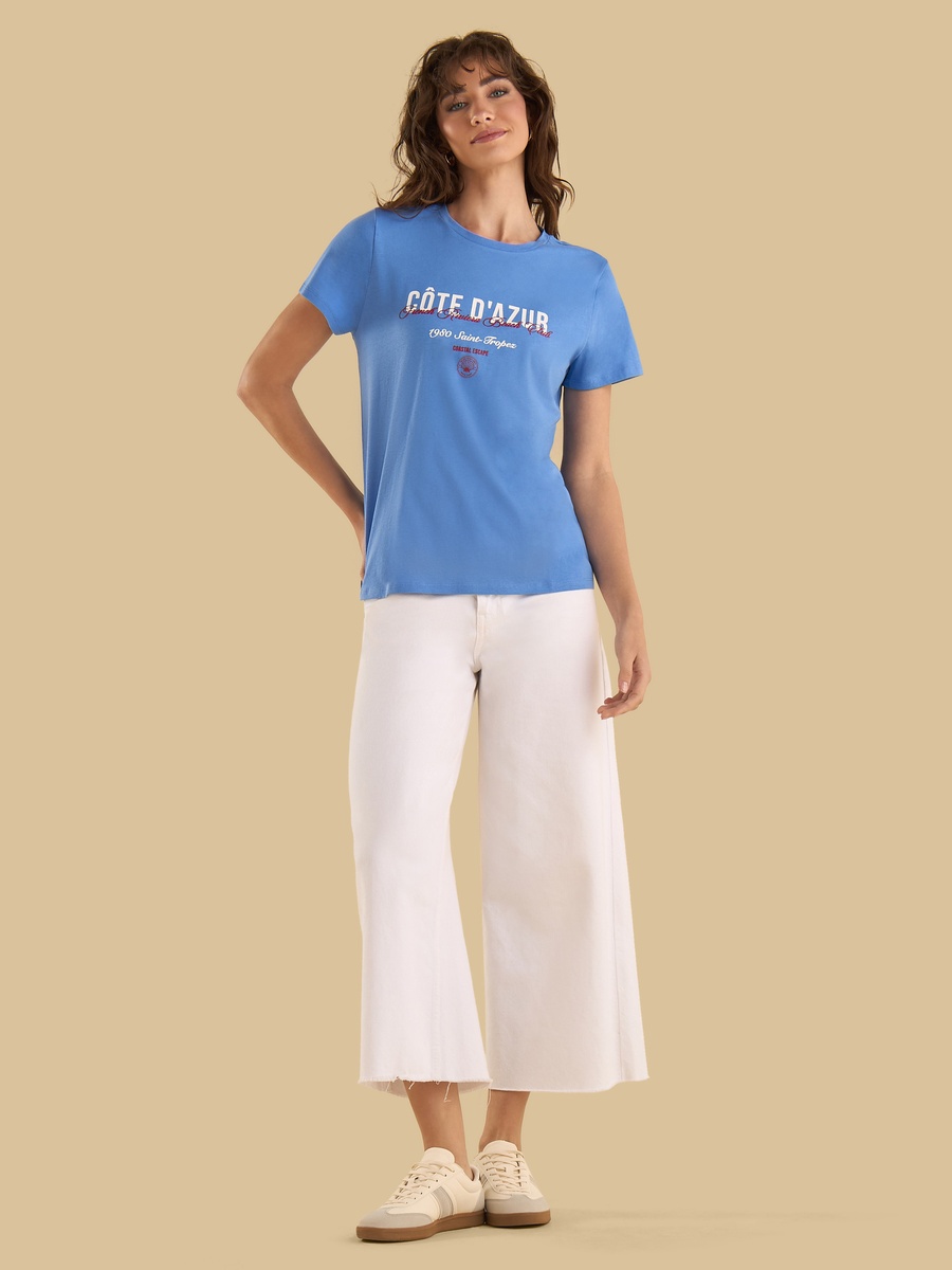 Slogan Print T-Shirt