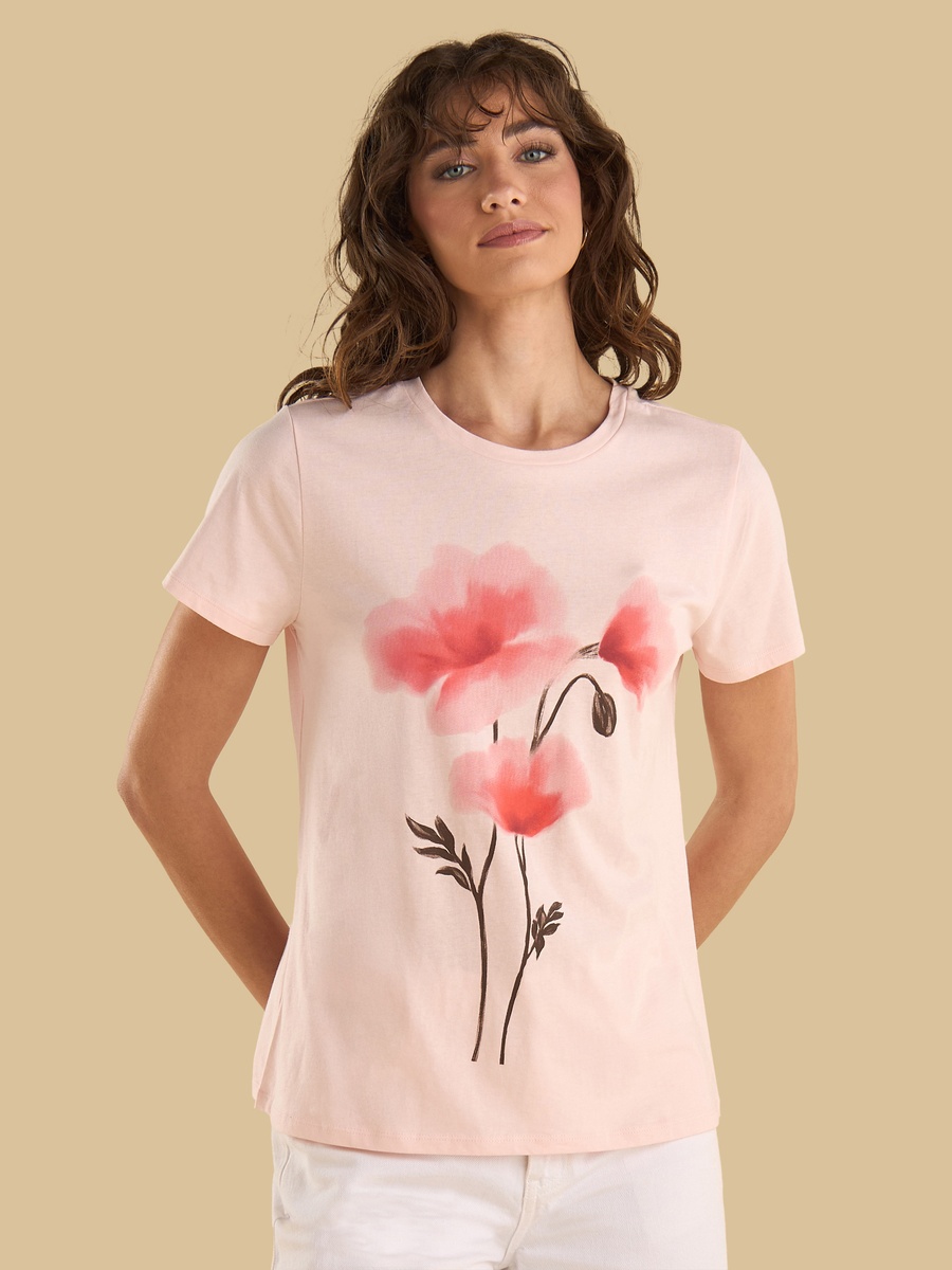 Floral Print T-Shirt