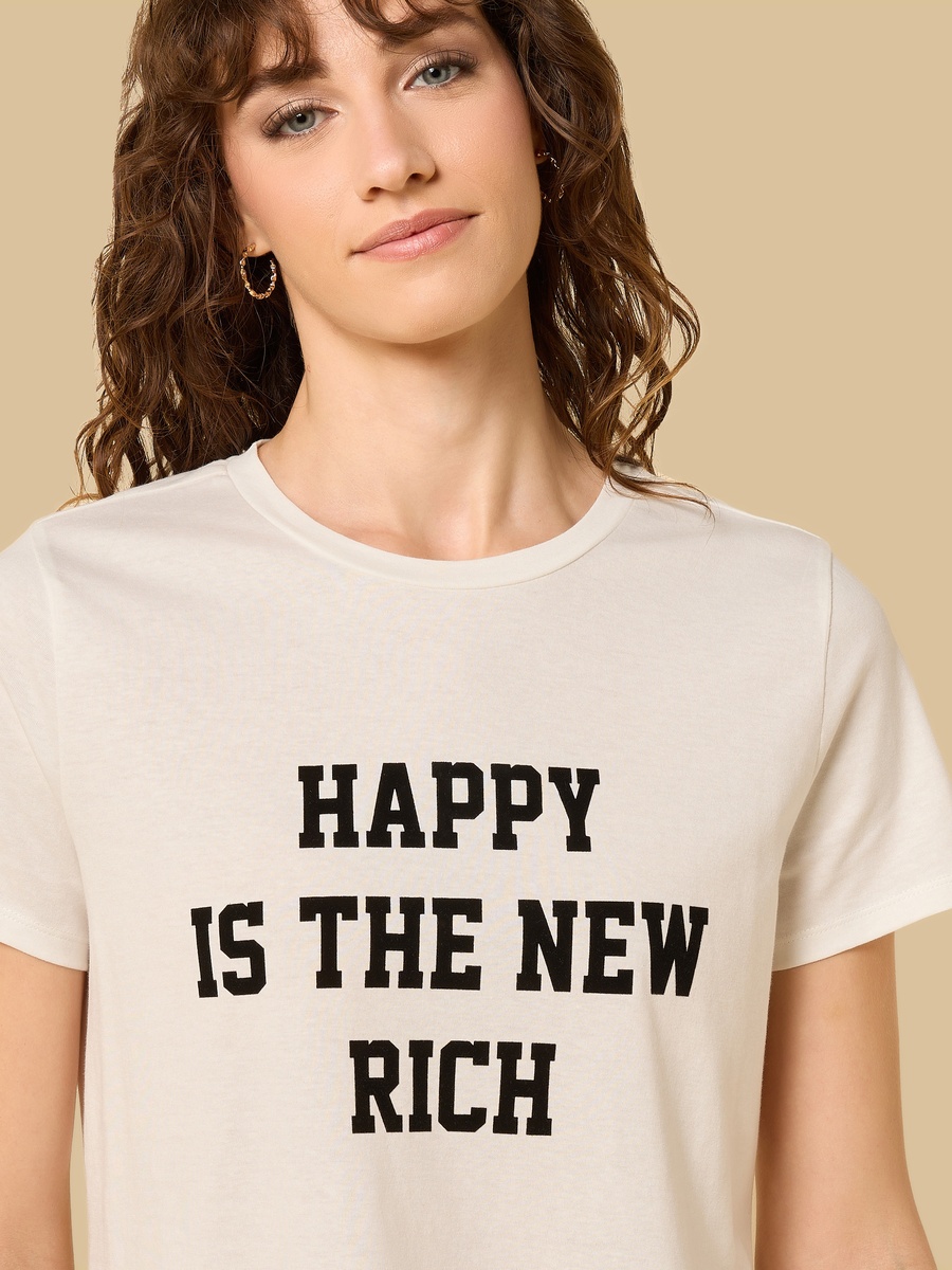 Slogan Print T-Shirt