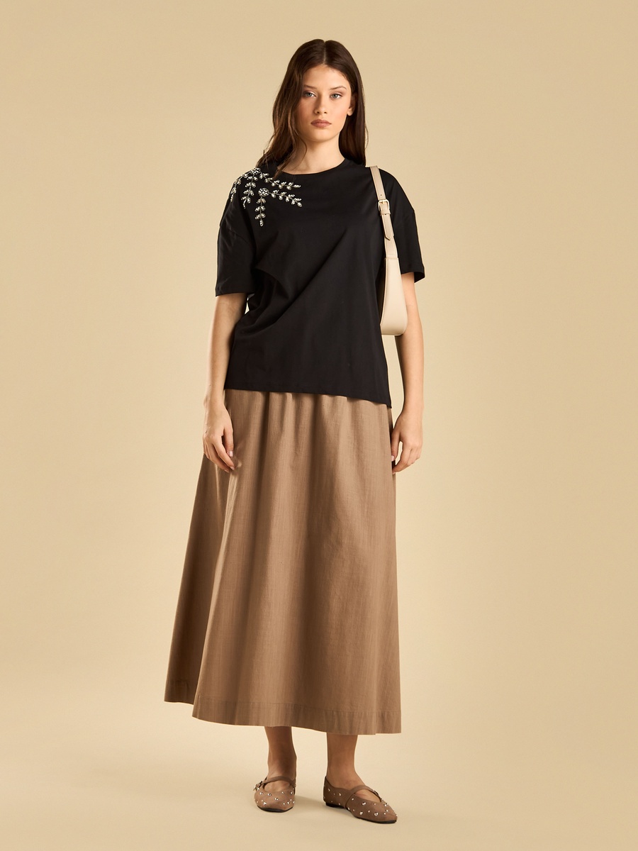 Sequin Embellished T-Shirt