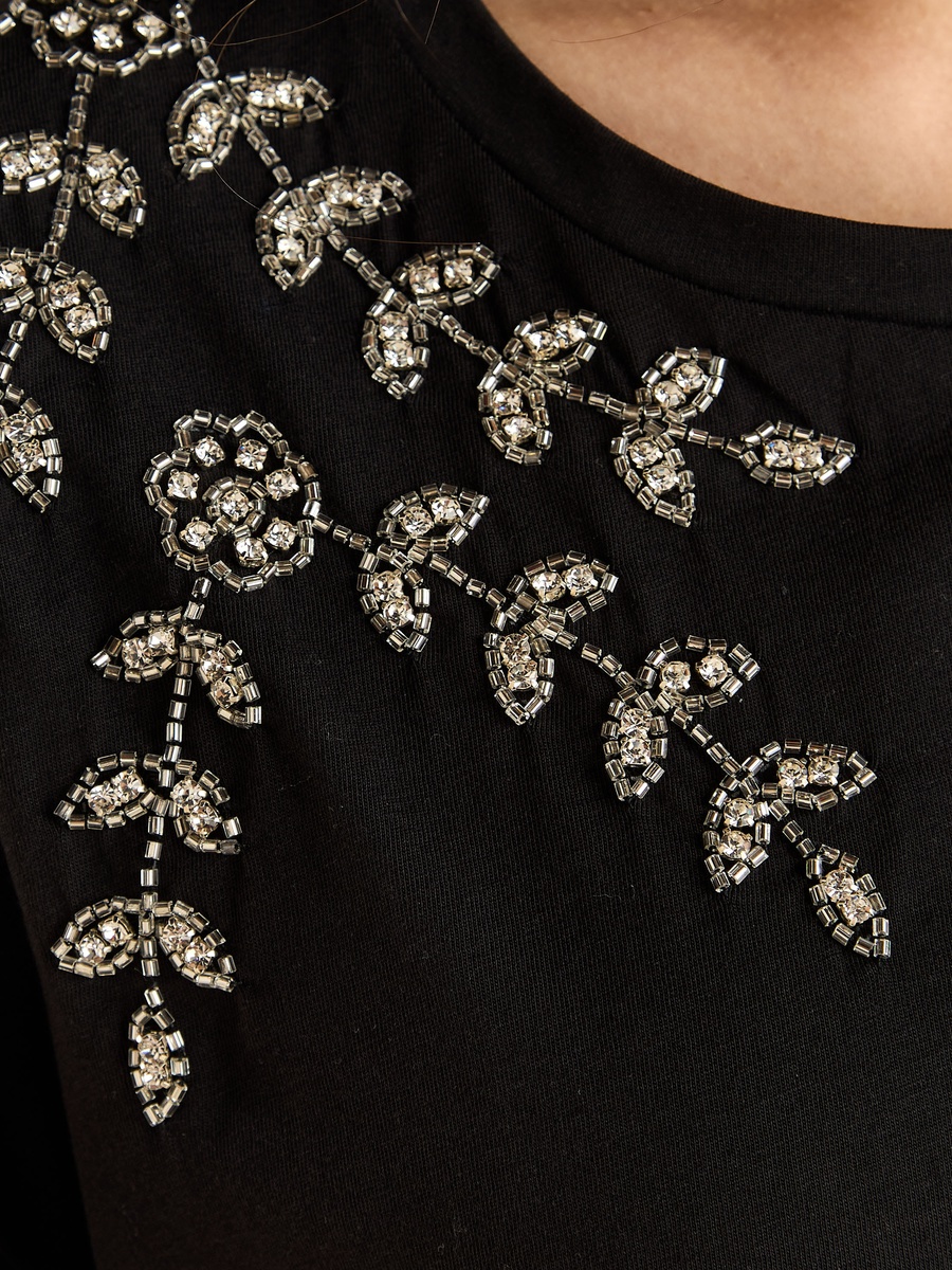 Sequin Embellished T-Shirt