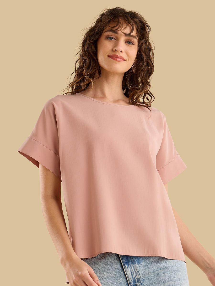 Plain Cupro T-Shirt