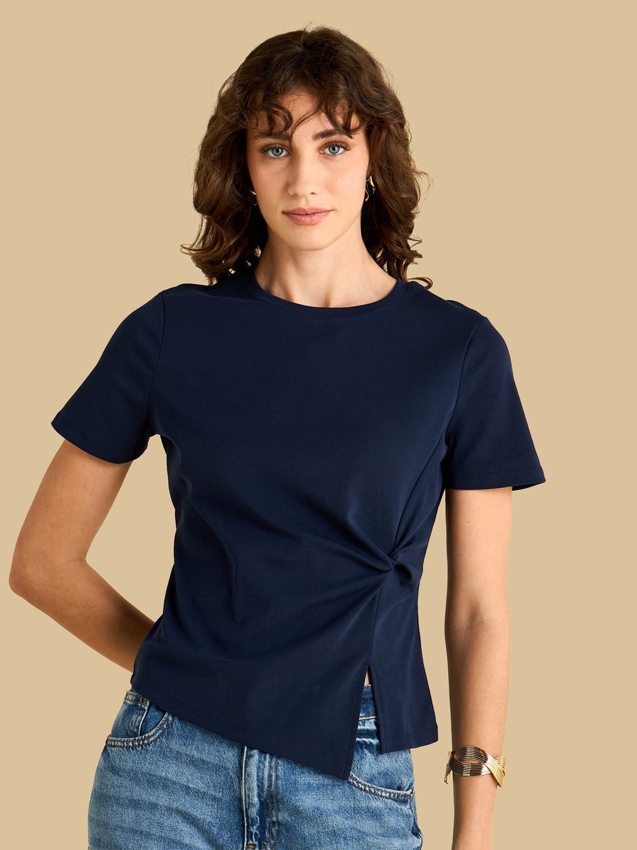 Knot Accent T-Shirt