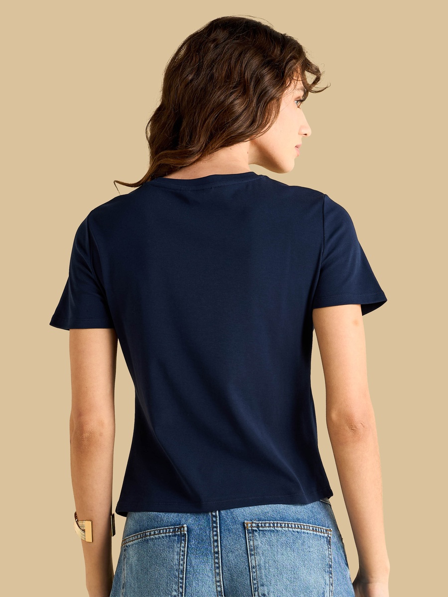 Knot Accent T-Shirt