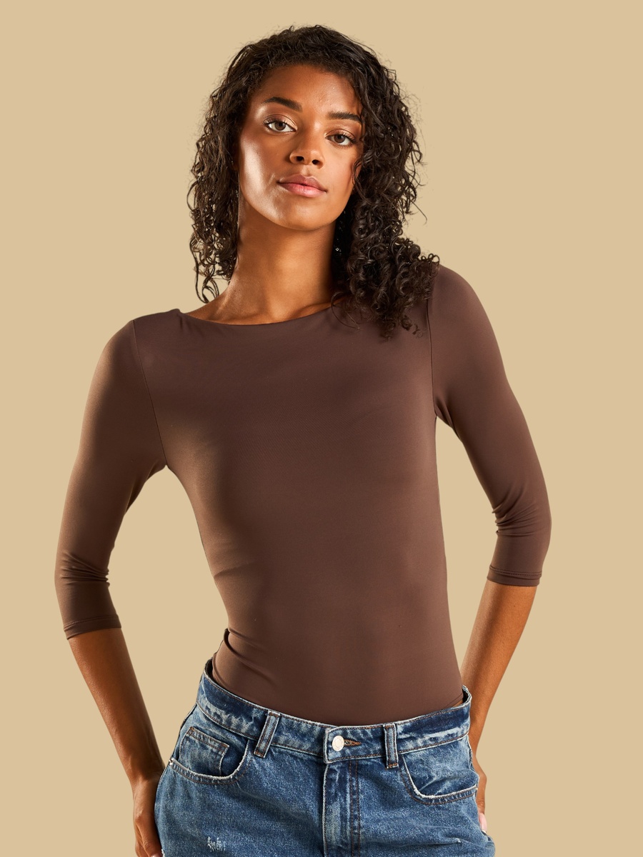 Boat Neck Bodysuit