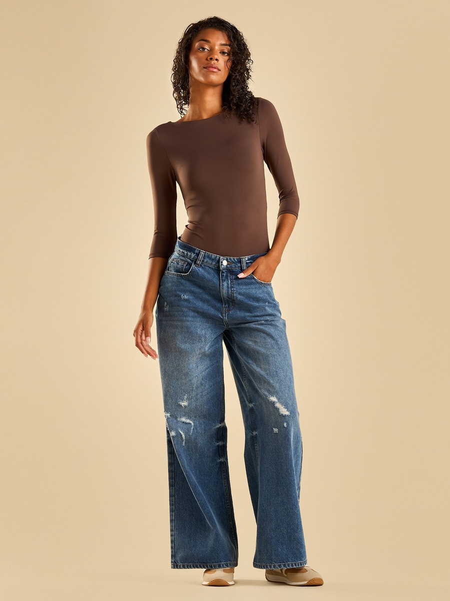 Boat Neck Bodysuit