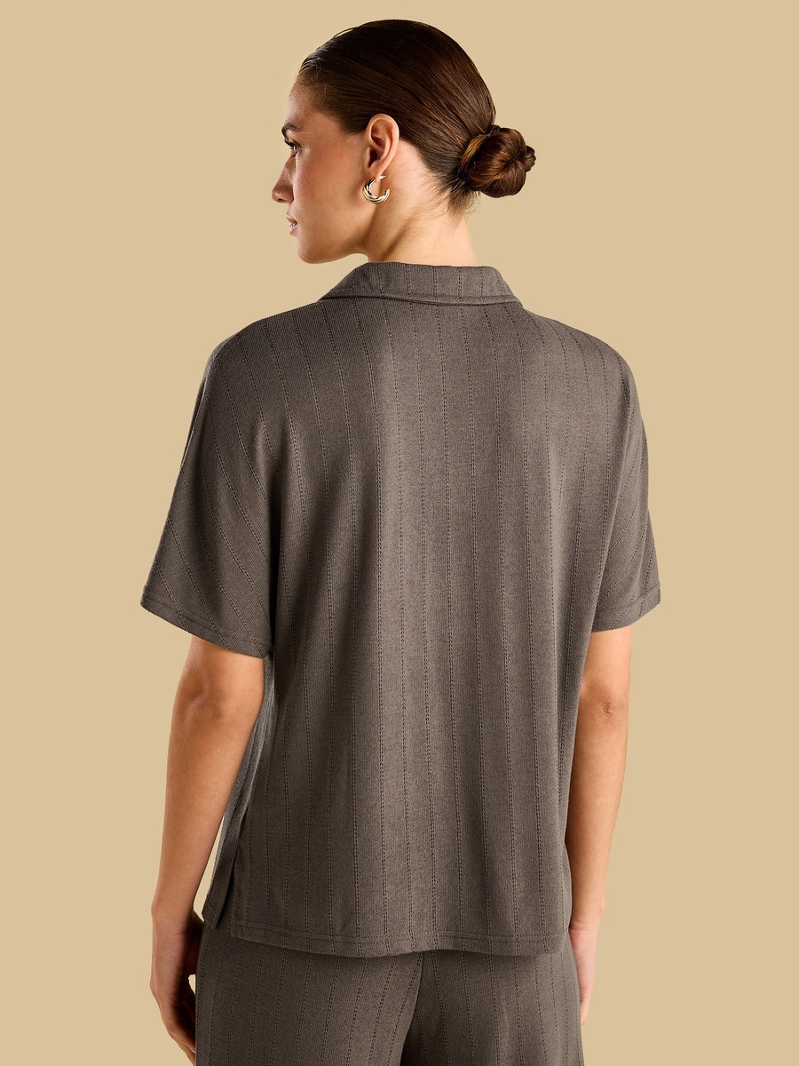 Pointelle Textured Top