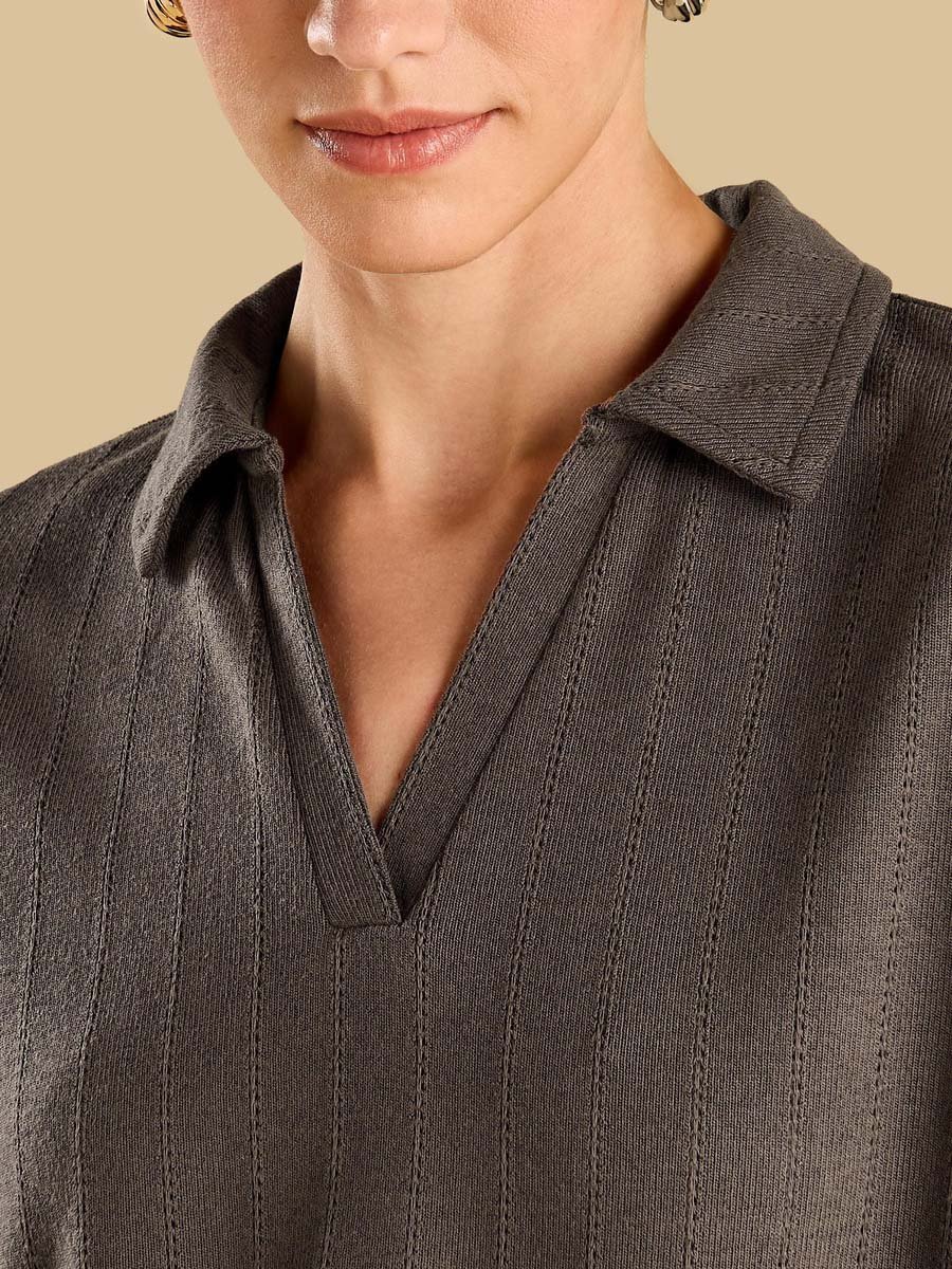 Pointelle Textured Top