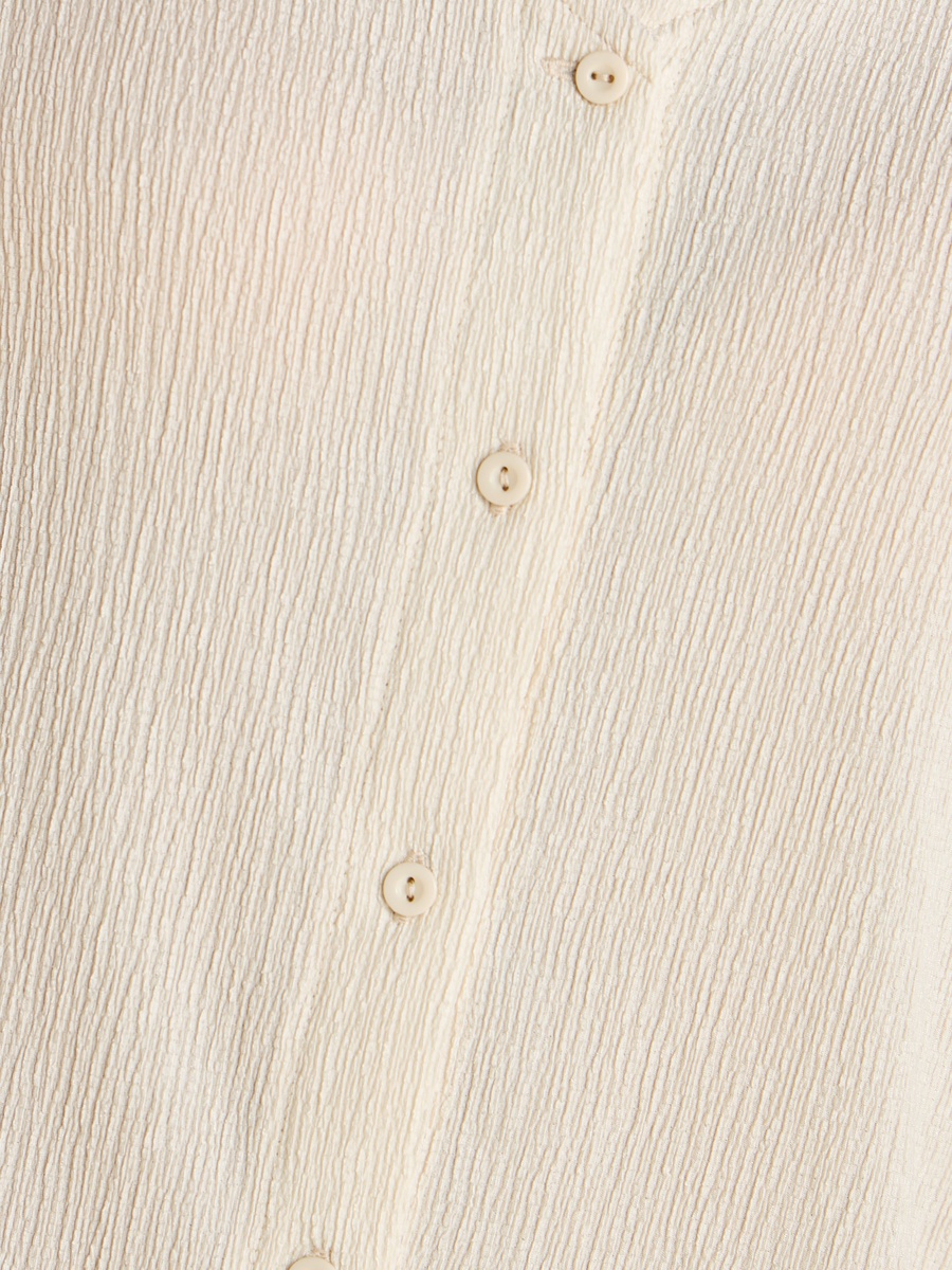 Textured V-Neck Top