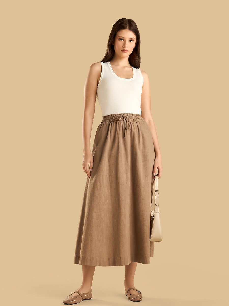 Textured Scoop Neck Tank Top