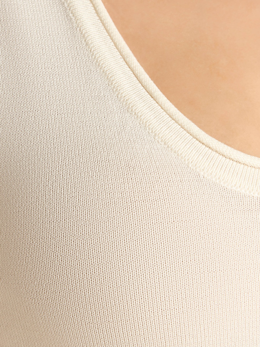 Textured Scoop Neck Tank Top