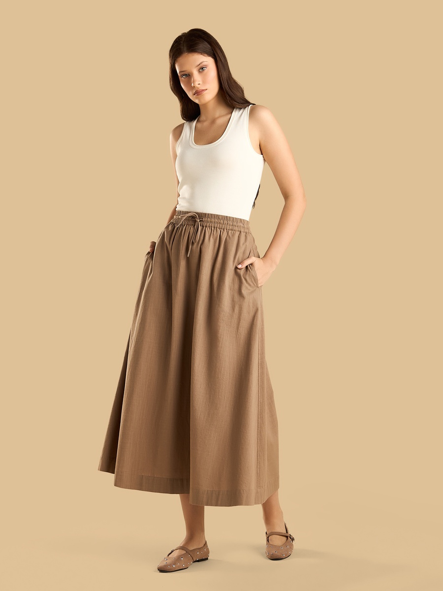 Textured Scoop Neck Tank Top