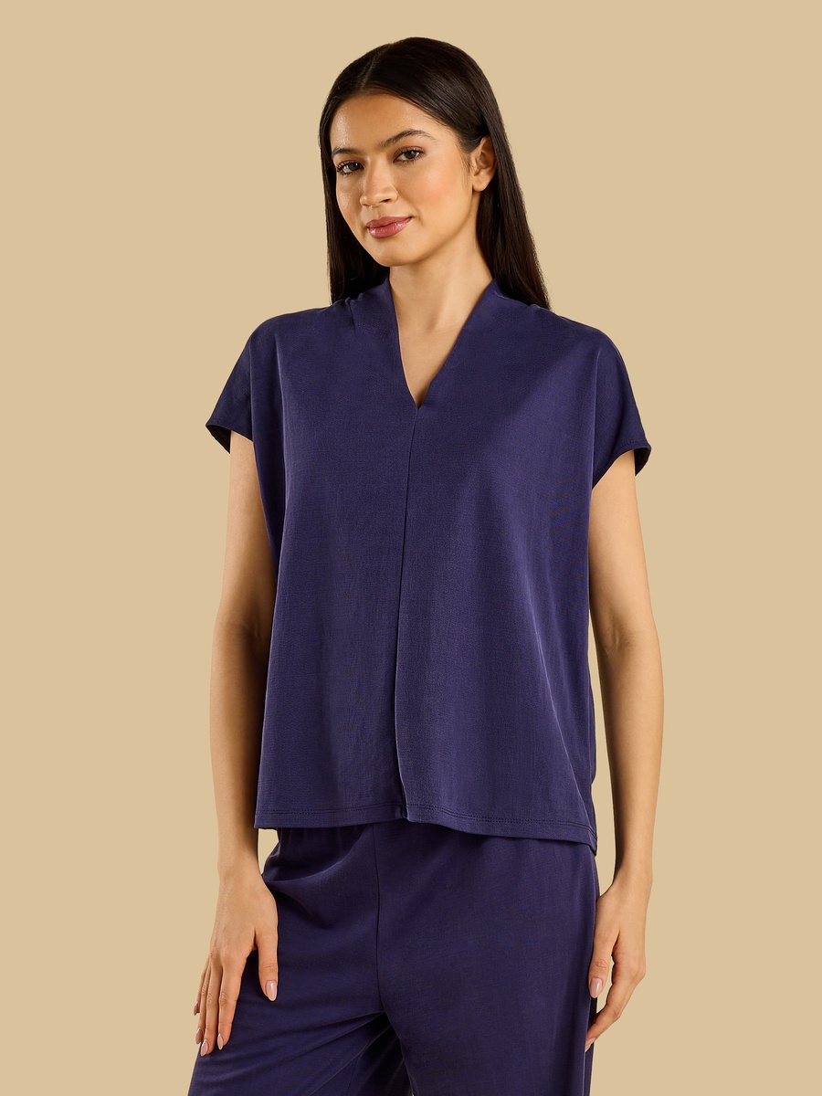 Sand Wash V-Neck Top