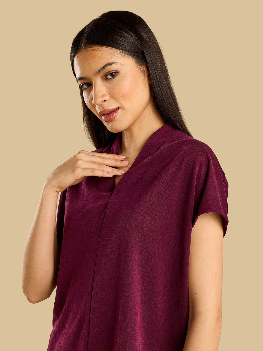 Sand Wash V-Neck Top