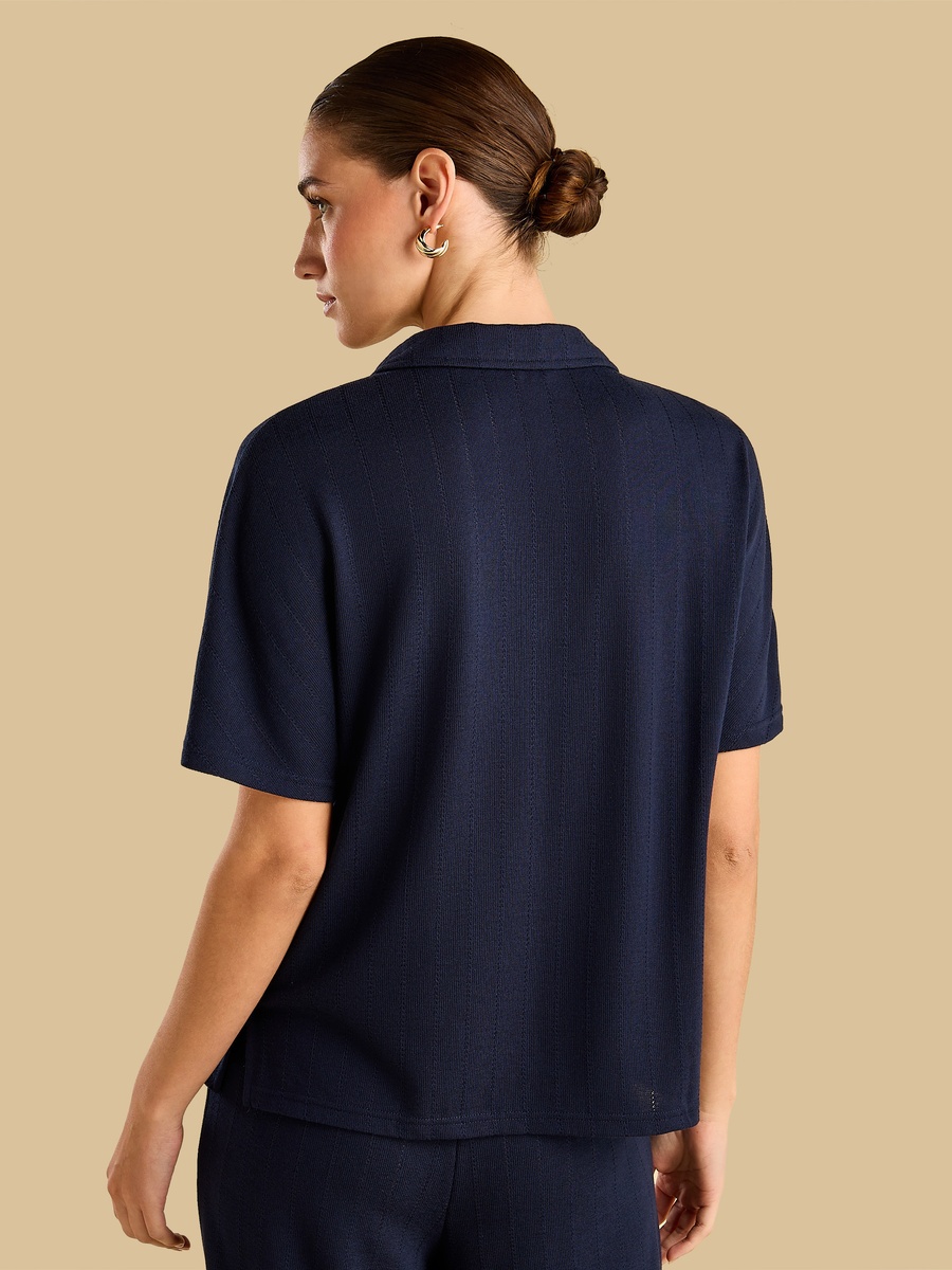 Pointelle Textured Top
