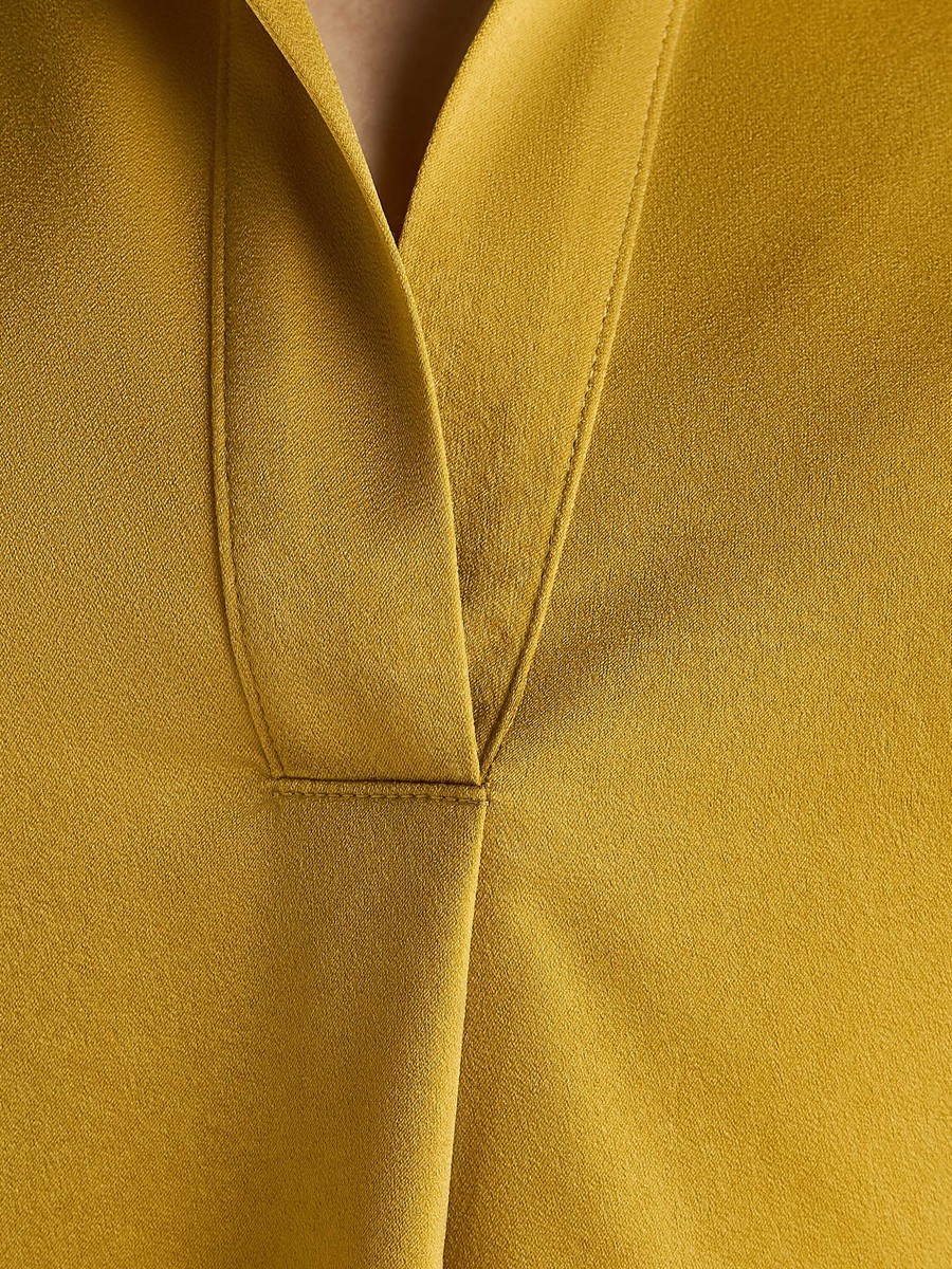 Jersey Polo Top