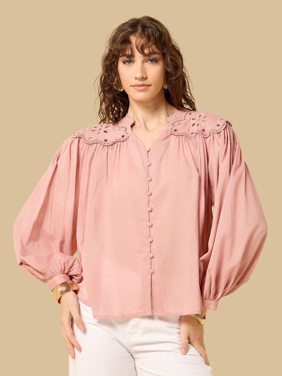 Embroidered Top