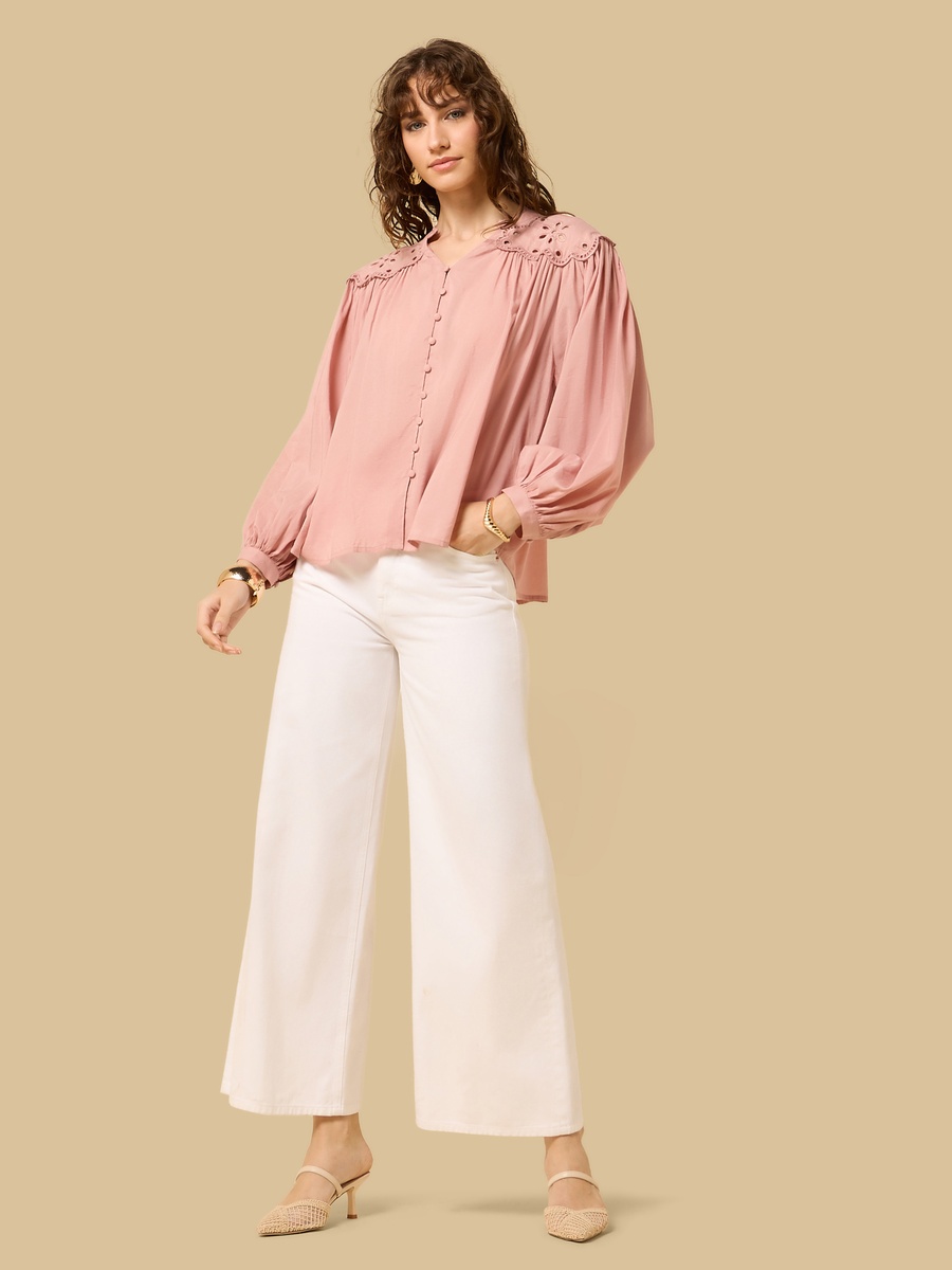 Embroidered Top