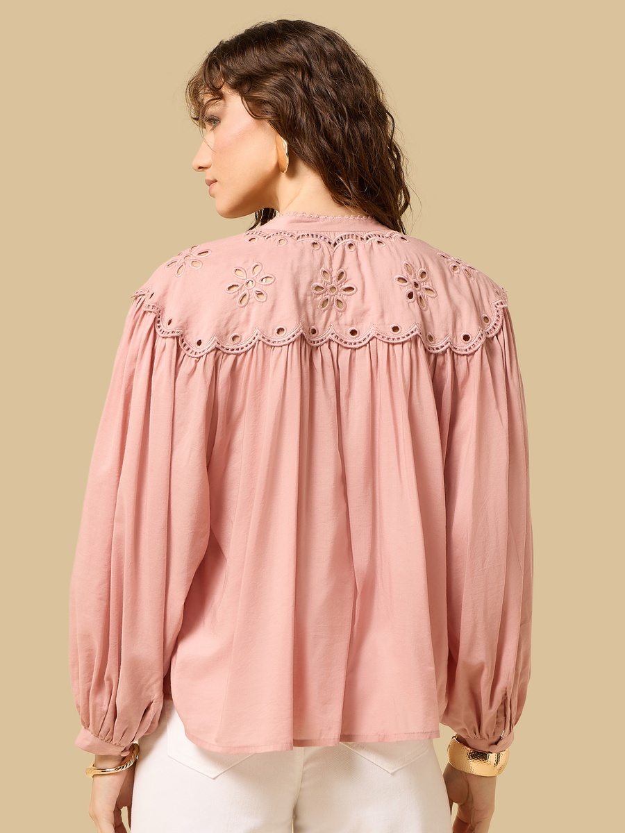 Embroidered Top