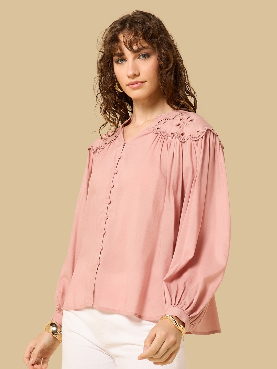 Embroidered Top